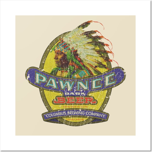 Pawnee Dark Beer 1933 Wall Art by JCD666